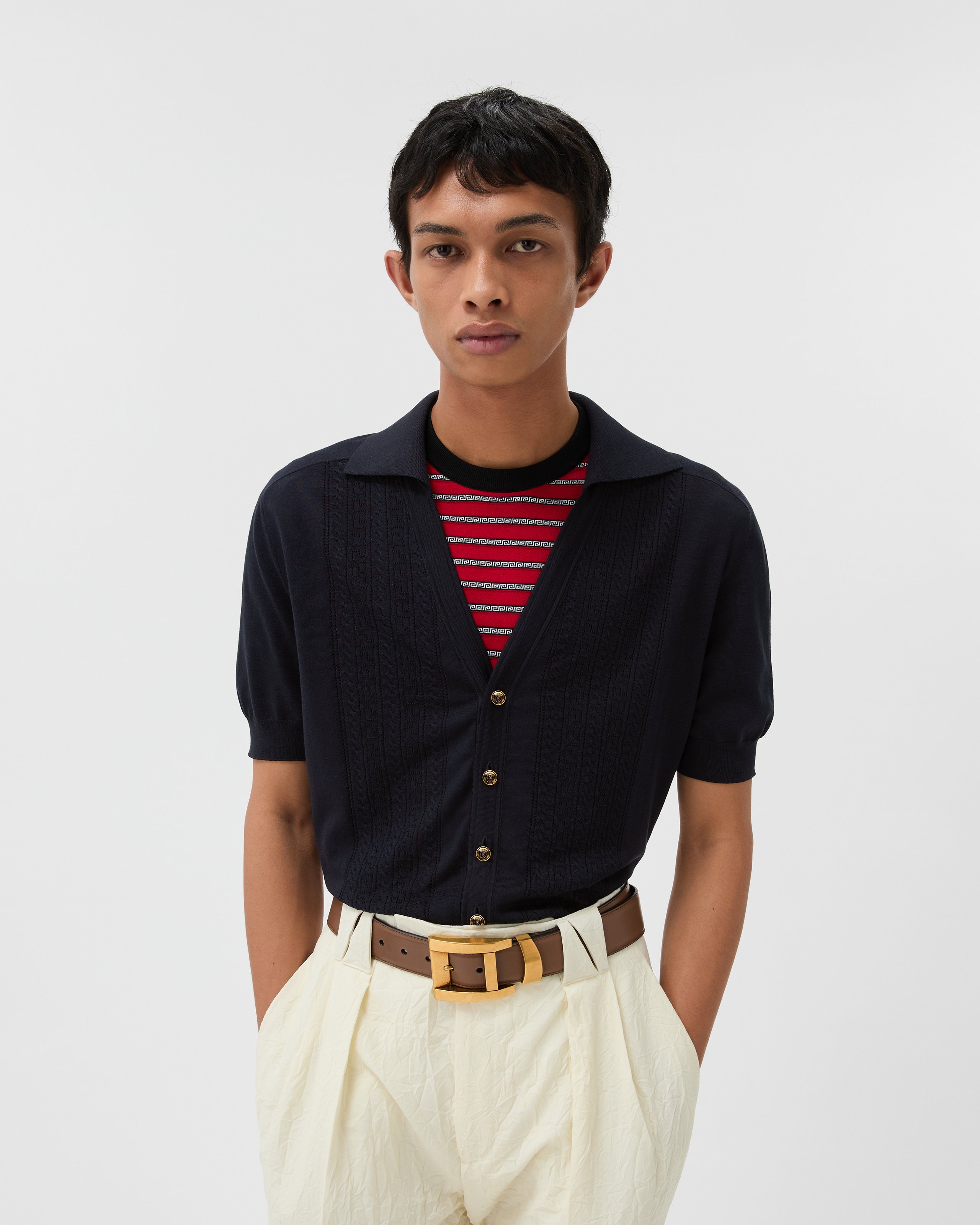 Men's Designer Sweaters & Knit Cardigans | VERSACE