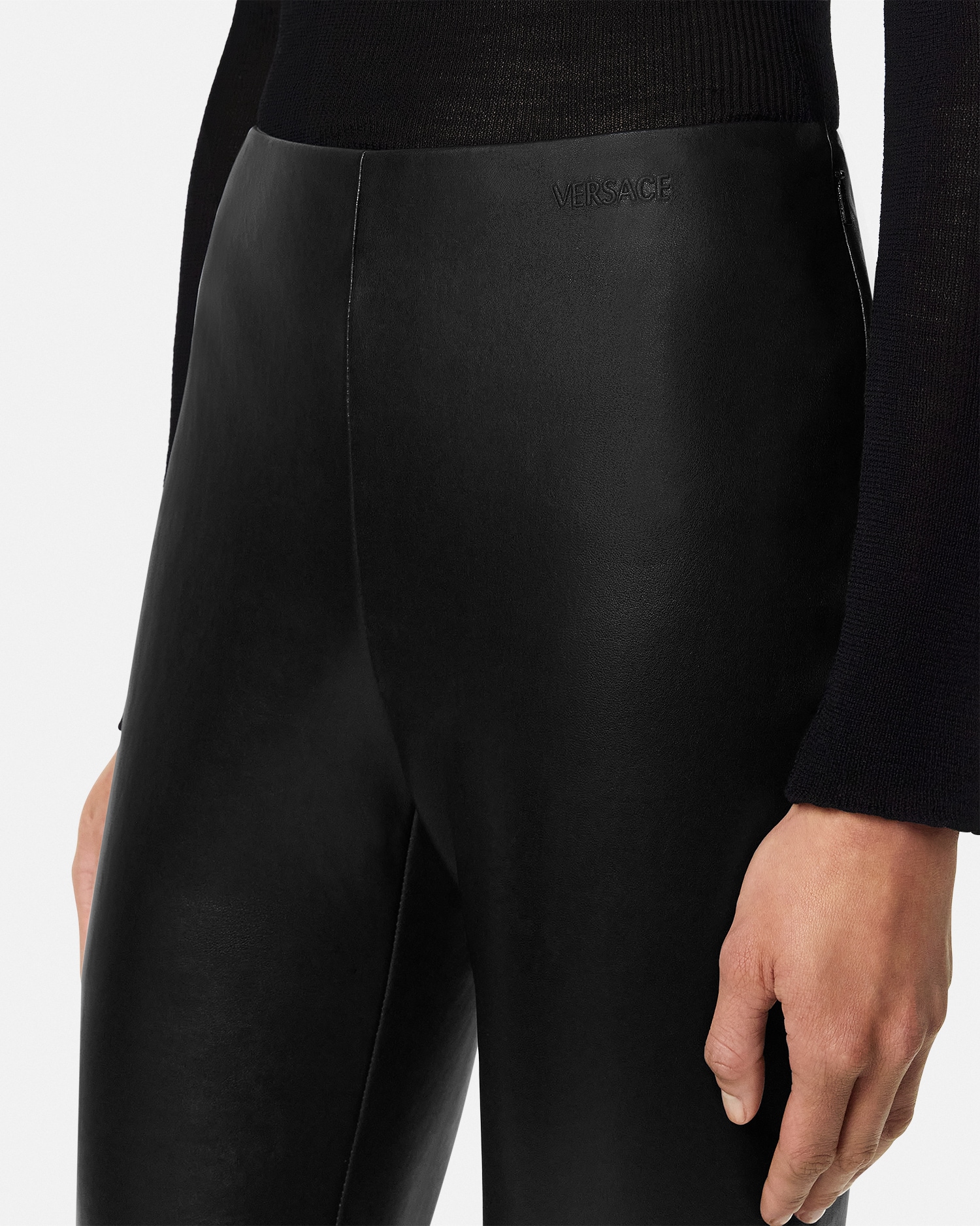 Plongé Leather Leggings