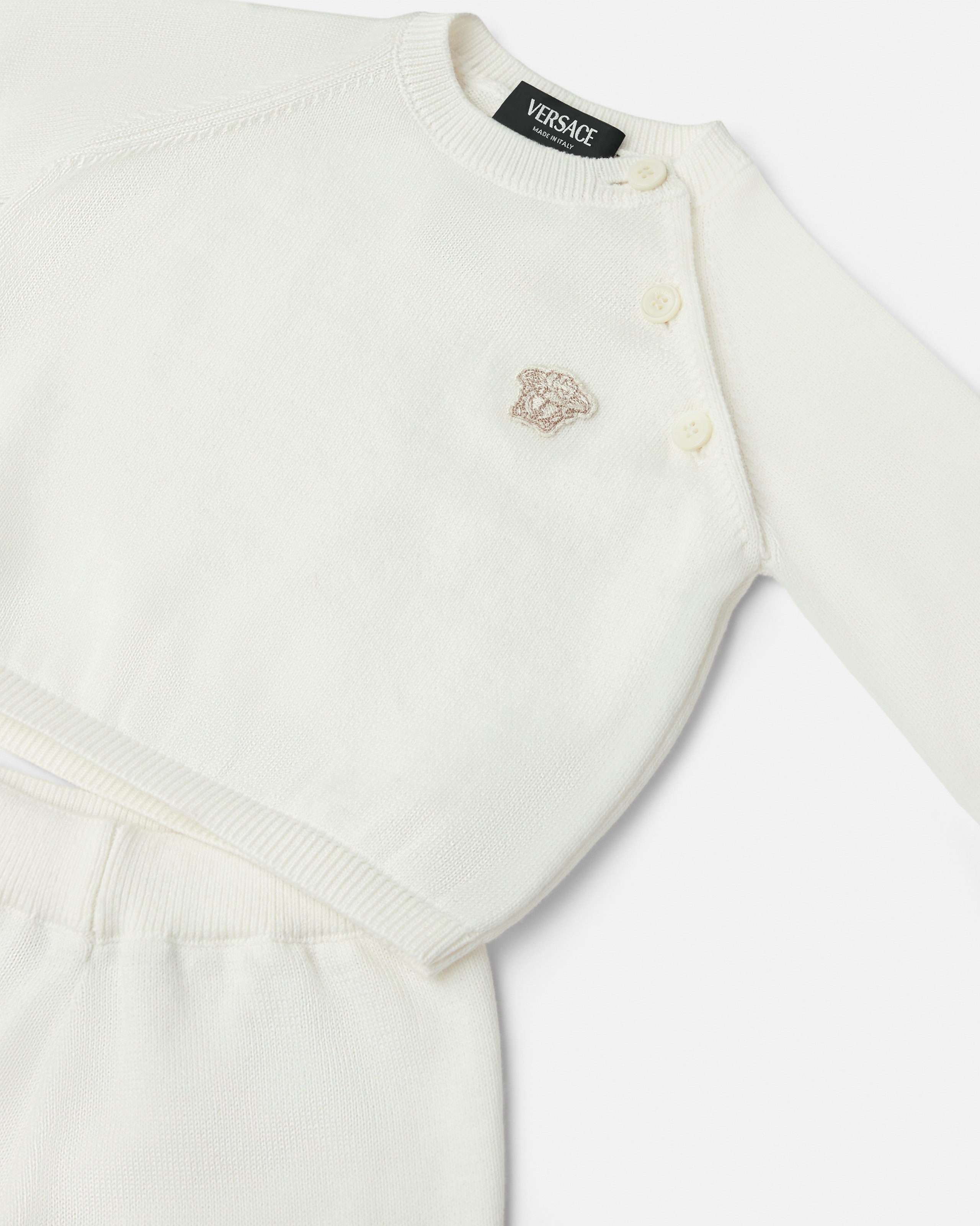 Baby Cotton Knit Sweater Set