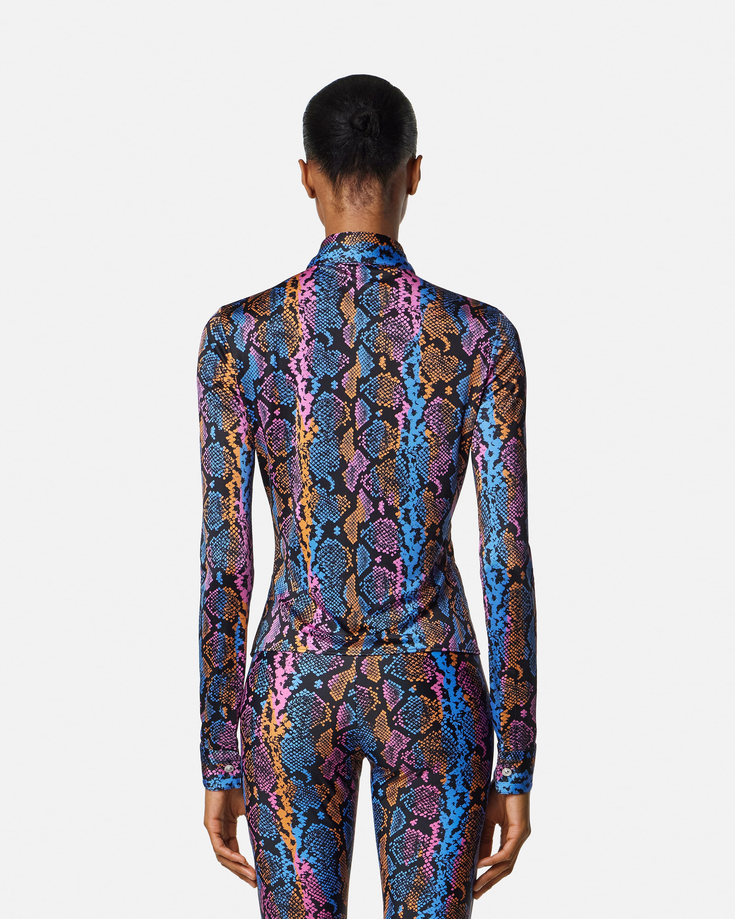 Printed Viscose-Jersey Shirt