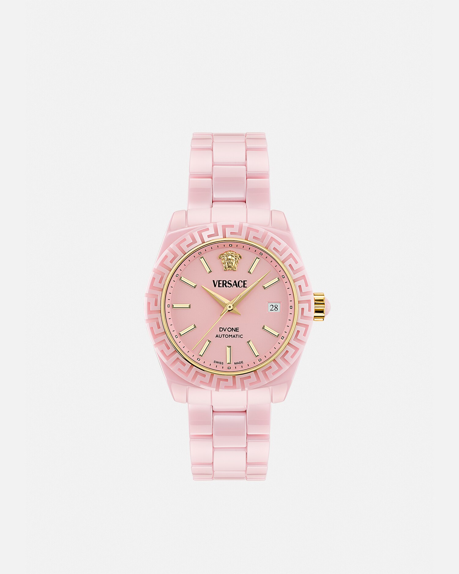 Versace pink watch top