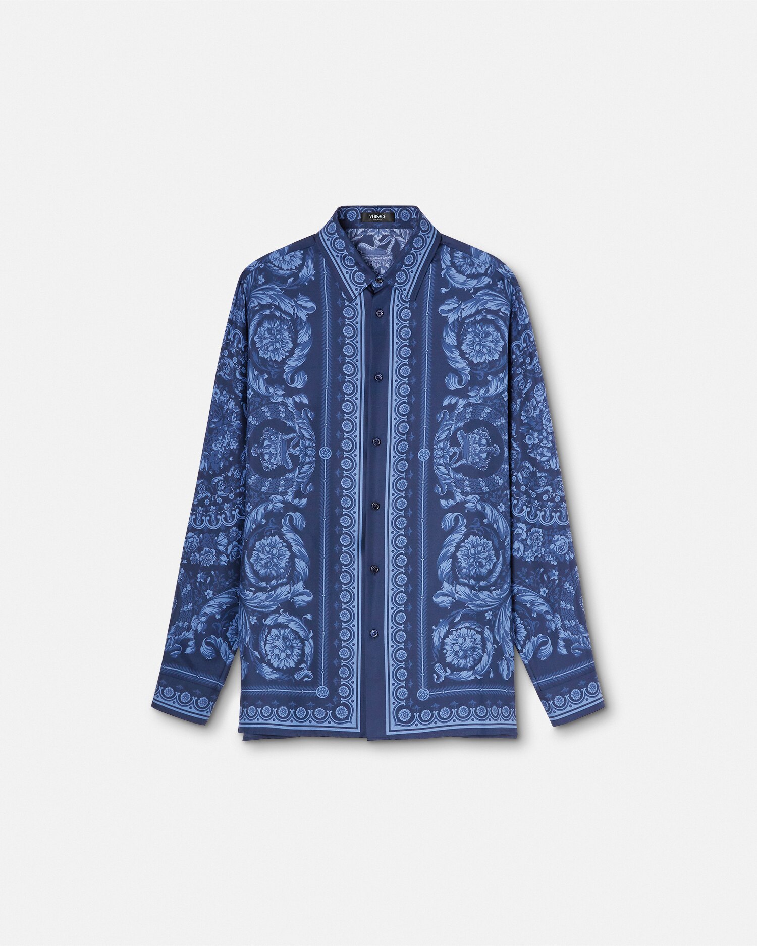 Versace sales shirt blue