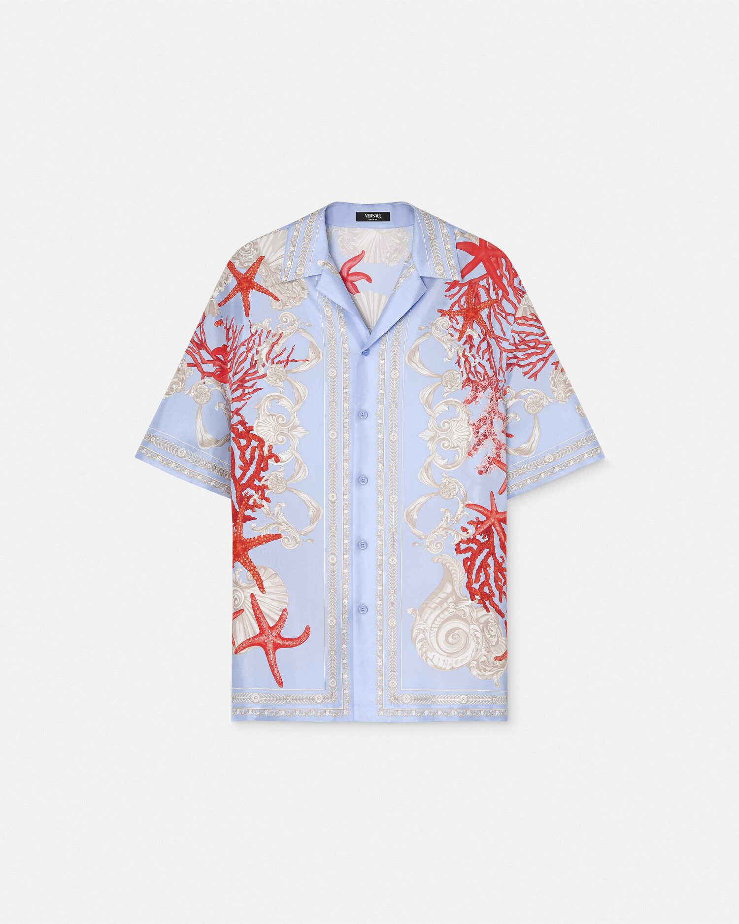 Versace collection silk shirt cheap