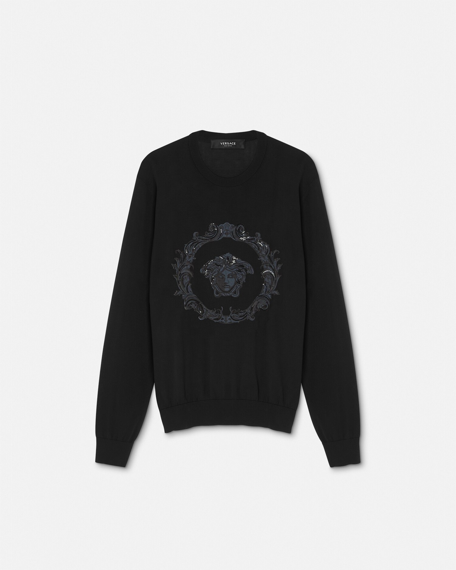Black versace jumper top